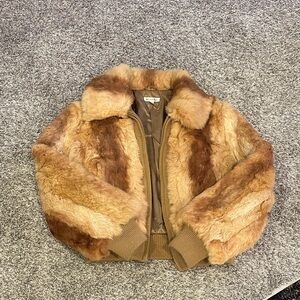 Natural Rabbit Fur Jacket